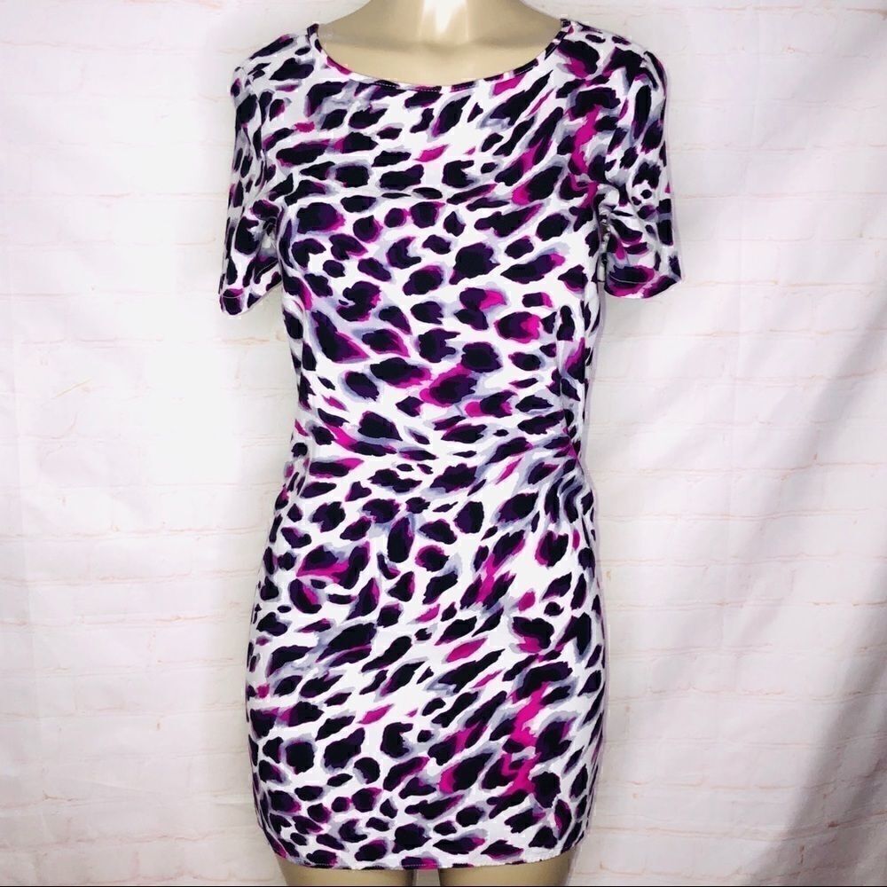 w118 by walter baker leopard dress